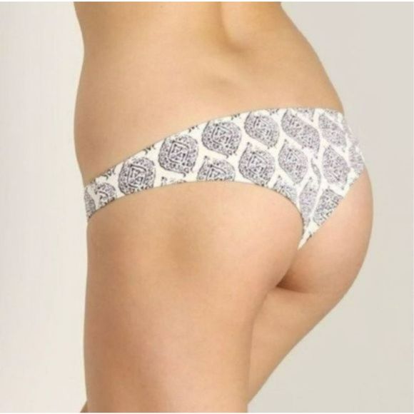 Eberjey Batik Batik Coco Skimpy Bottom Bikini Size L - Picture 4 of 9